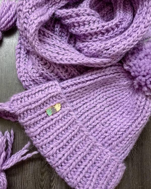 Пряжа Пехорка Северная (602), темный рыжик, 10 шт. по 50 г — картинка 4