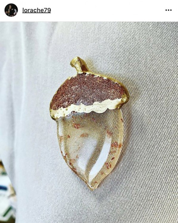 Молд №441 Желудь (6 см), 1 шт., Art Blong — картинка 2