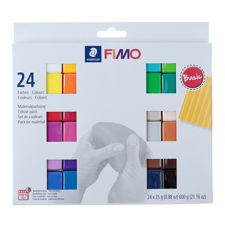 FIMO soft базовый комплект из 24-ти блоков по 25 г — картинка 2