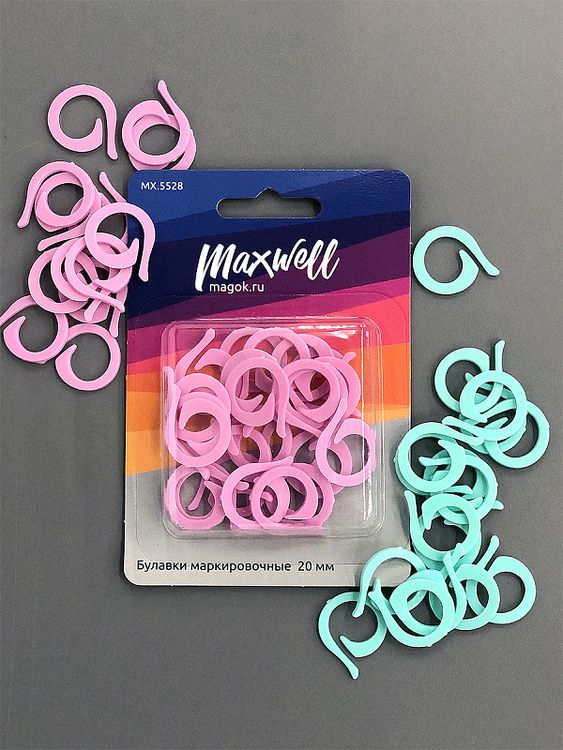 Кольца маркировочные пластиковые 20 мм, 25 шт., Maxwell Accessories — картинка 3