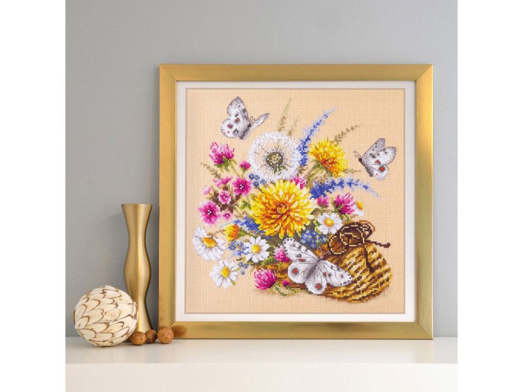 Набор для вышивания «Луговые цветы» — картинка 2