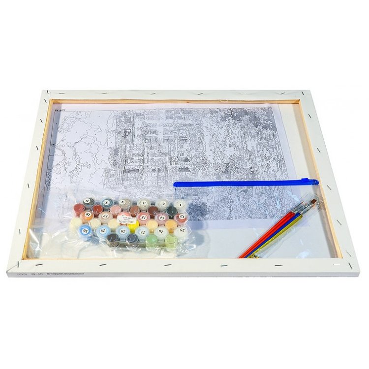 Картина по номерам «Шарлеруа. Бельгия» — картинка 3