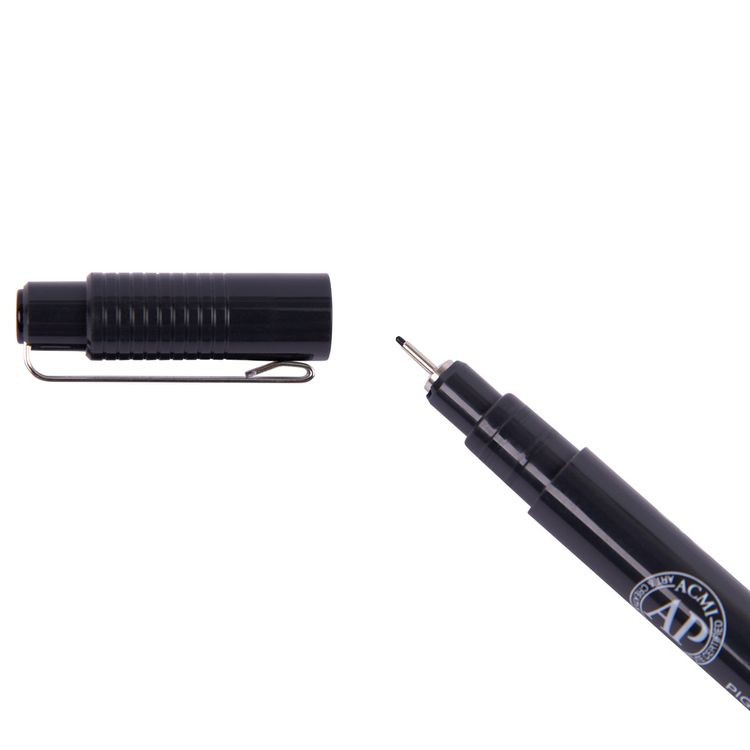 Линер Pointliner, 0,3 мм, 12 шт., цвет: черный, Pentel — картинка 2