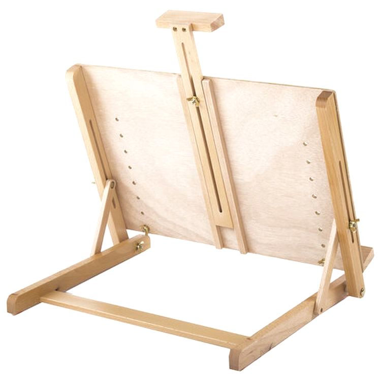 Мольберт настольный BRAUBERG ART CLASSIC, регулируемый верхний держатель — картинка 3