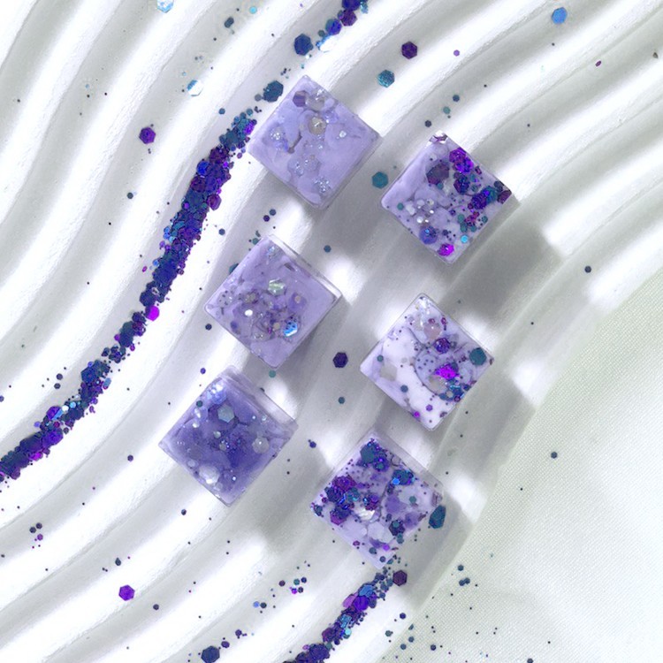 Силиконовый молд - Кубики, 0,9 см, 1 молд — картинка 2