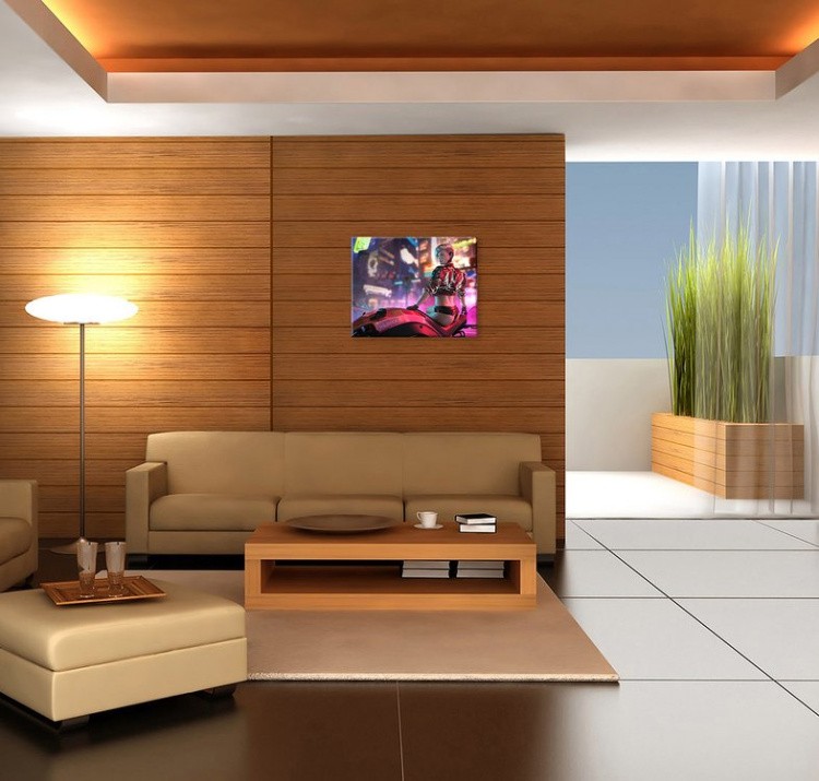 Картина по номерам «Киберпанк» — картинка 4