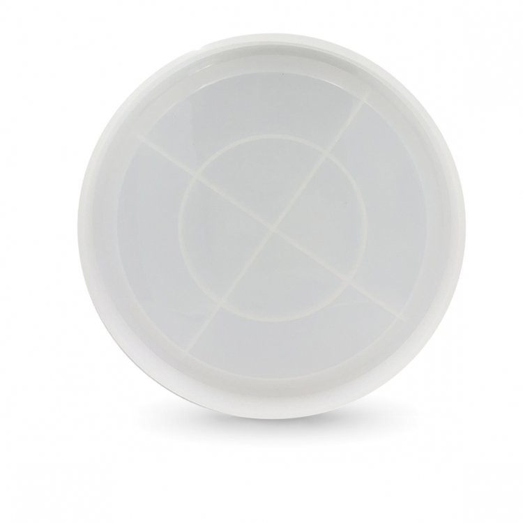 Силиконовый молд для эпоксидной смолы - Тарелка круг, 20 см