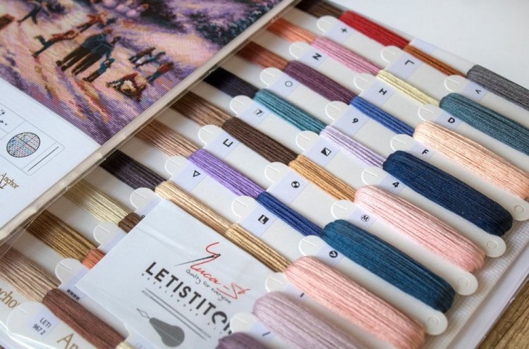 Набор для вышивания «Skating by twilight» — картинка 2