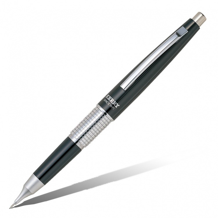 Карандаш KERRY автоматический премиум в подарочном футляре 0.5 мм черный корпус, Pentel — картинка 2