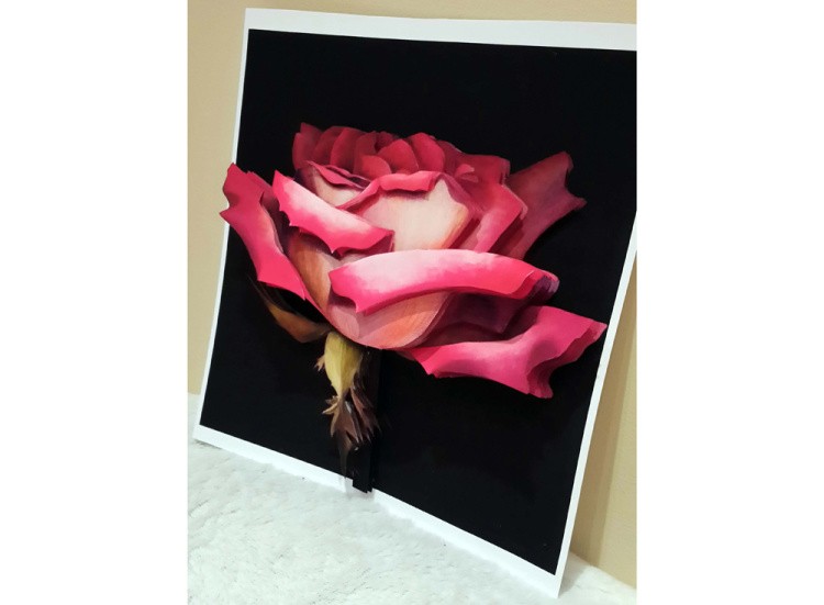 Папертоль «Роза рассвет» — картинка 2