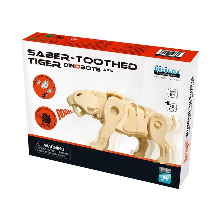 Конструктор из дерева «Тигр» — картинка 2