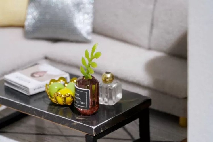 Миниатюрная сборная модель (румбокс) «Идеальная гостиная» — картинка 2