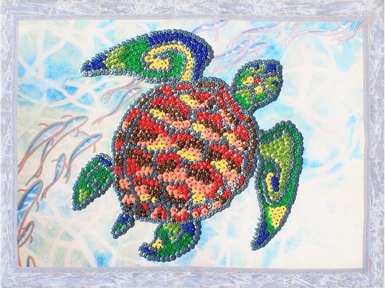 Мозаика из пайеток «Подводный мир» — картинка 2