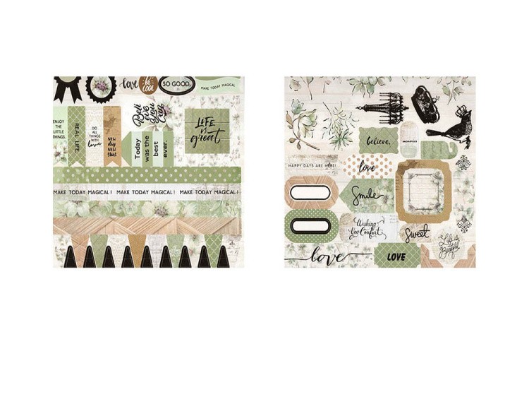 Набор бумаги «Весенние цветы» — картинка 4