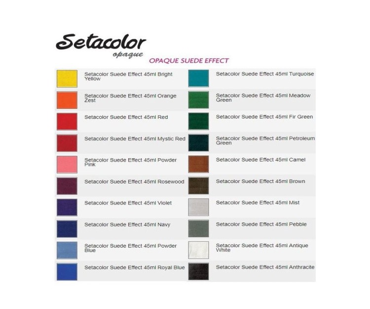 Краска для темных и светлых тканей с эффектом замши Setacolor PEBEO, цвет: антрацит, 45 мл — картинка 6