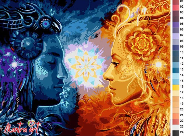 Картина по номерам «Единение» — картинка 2