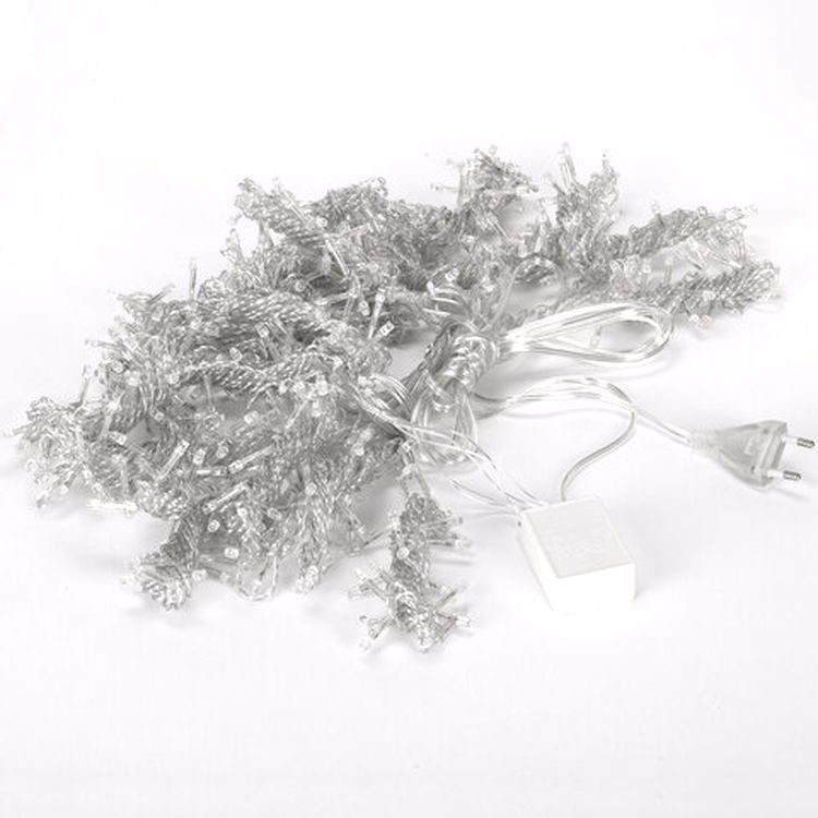 Гирлянда светодиодная «Занавес на окно», 3х3 м, 400 ламп, цвет: холодный белый — картинка 2