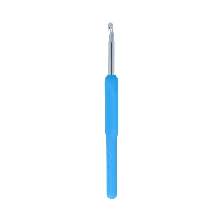 Крючок с пластиковой ручкой, металл, 5 мм, 14 см, Gamma