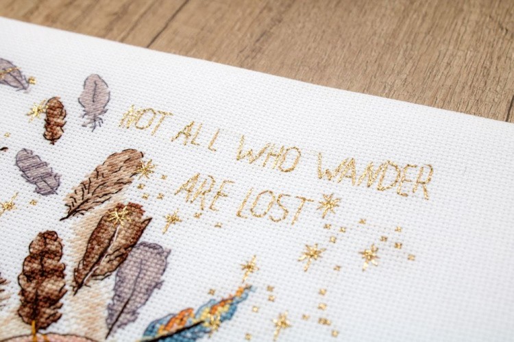 Набор для вышивания «Never Stop Dreaming» — картинка 5