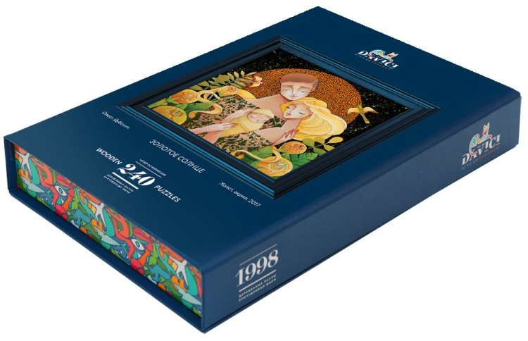 Деревянные пазлы DAVICI «Золотое солнце» — картинка 8