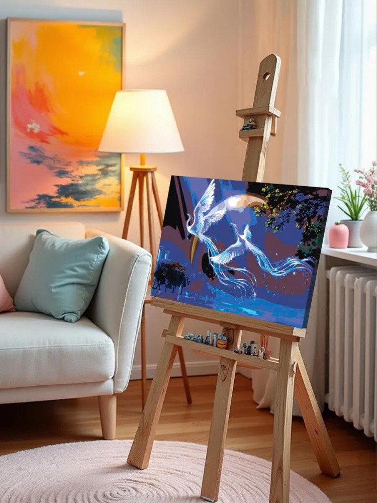 Картина по номерам «Фениксы» — картинка 10