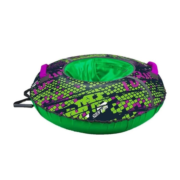 Детская зимняя ватрушка тюбинг для катания 95 см — картинка 4