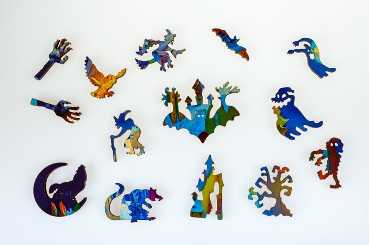 Деревянные пазлы DAVICI «Праздник полной луны» — картинка 7