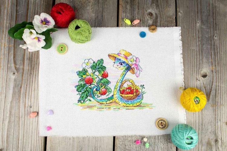 Набор для вышивания «Ягодный урожай» — картинка 7