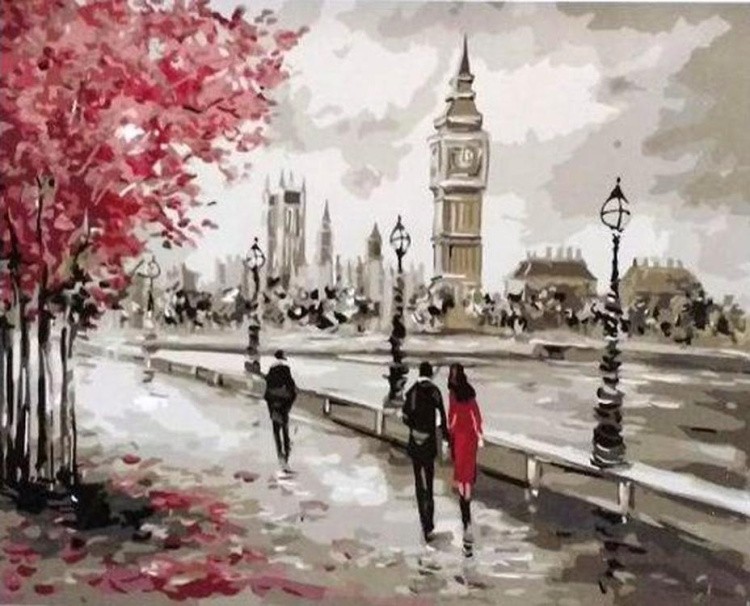 Картина по номерам «Осень в Лондоне»