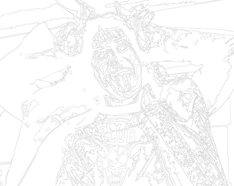 Картина по номерам «Очень странные дела ОСД: Эдди 40x50» — картинка 3