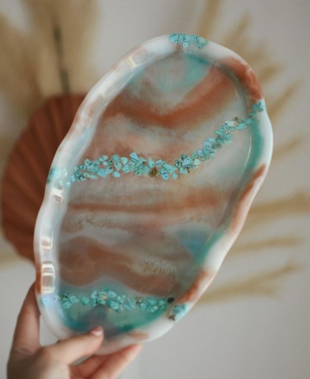 Силиконовый молд - Блюдо овал, 29х17 см — картинка 4