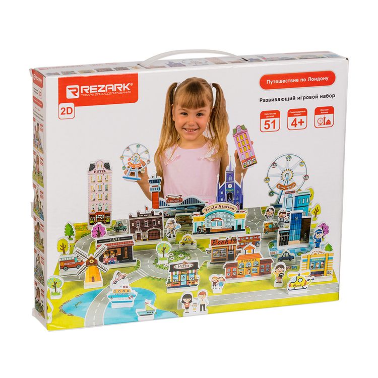 Развивающий игровой набор «Путешествие по Лондону» — картинка 3
