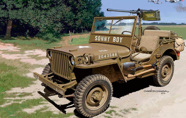Сборная модель «Автомобиль MB Military Vehicle»