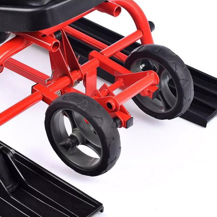 Снегокат детский 111 Mobile с ручкой (Легo) — картинка 6