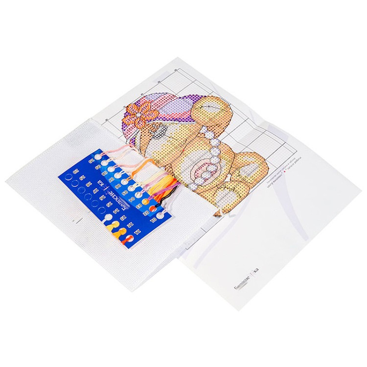 Набор для вышивания «Мишутка-модница» — картинка 2