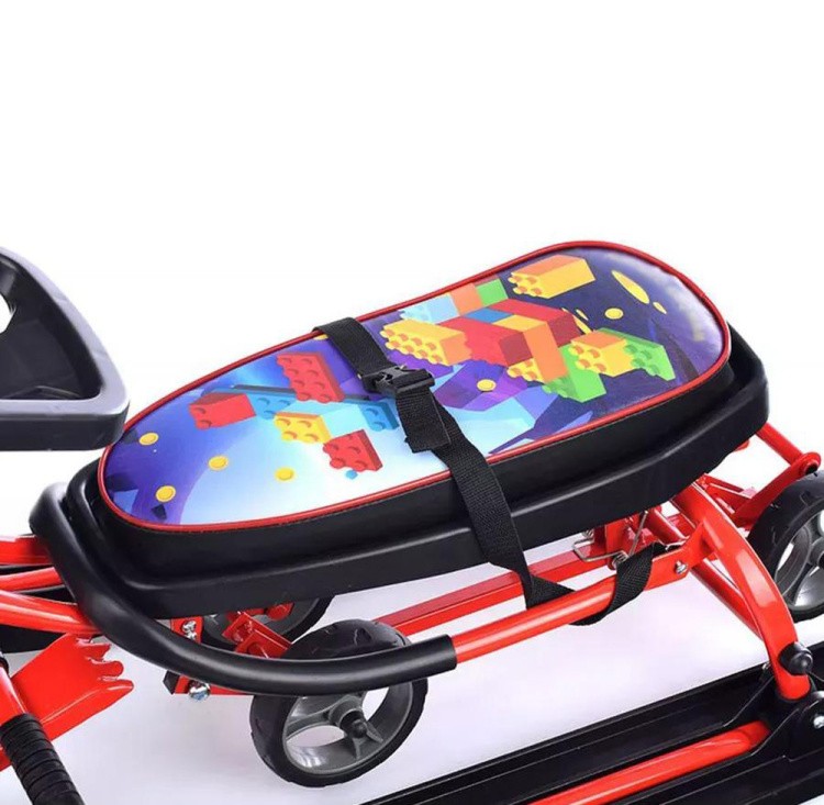 Снегокат детский 111 Mobile с ручкой (Легo) — картинка 11