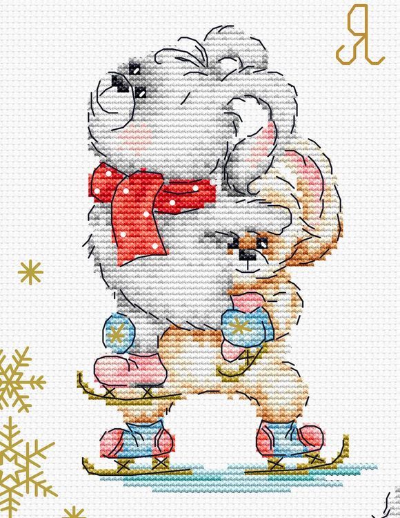 Набор для вышивания «Фигурное катание. Я достигаю высот» — картинка 6