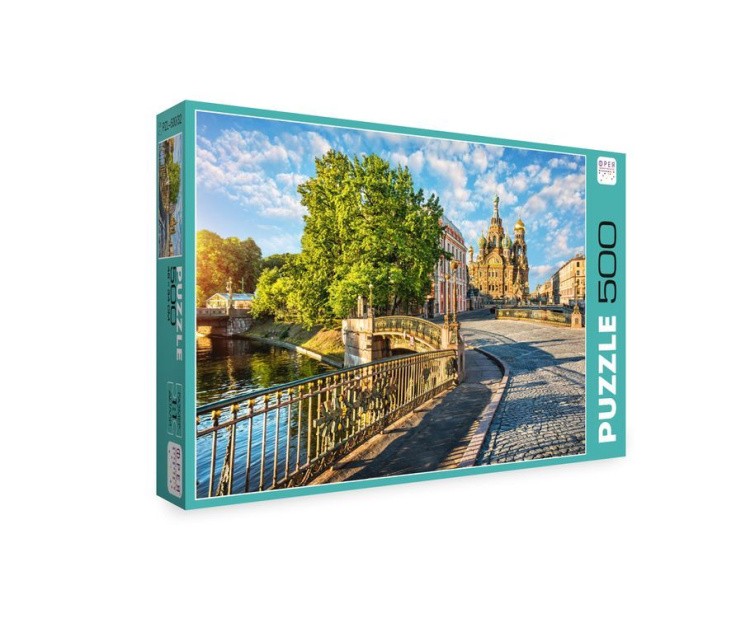 Пазлы «Рассвет на улицах Питера» — картинка 2