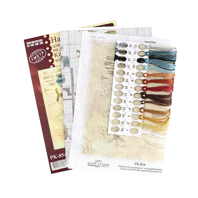 Набор для вышивания «Фантастический дирижабль» — картинка 2