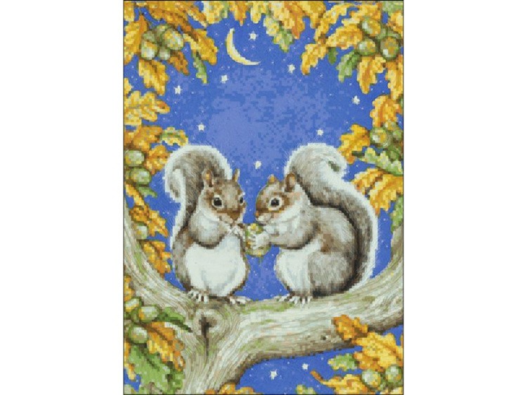 Алмазная вышивка «Белочки» — картинка 2