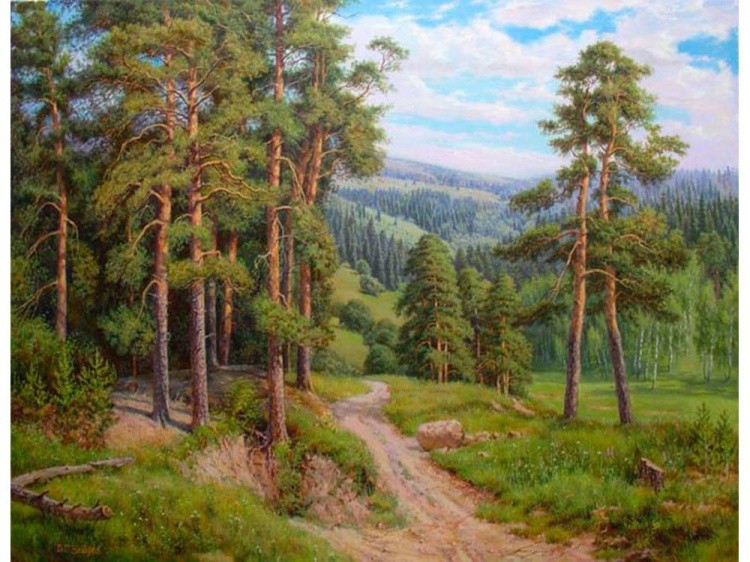 Картина по номерам «Подборье» — картинка 2