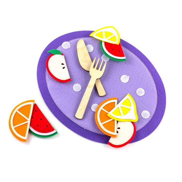 Развивающая игра «Тарелка с дольками» — картинка 5