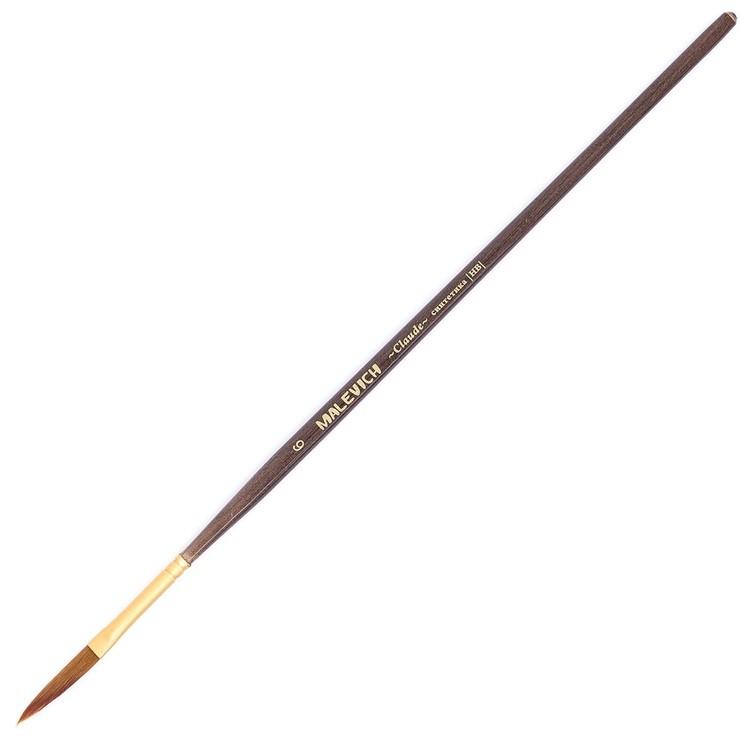 Кисть из синтетики Claude, сабля №6 — картинка 2