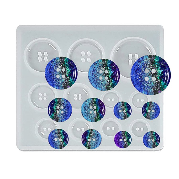 Силиконовый молд пуговицы — картинка 3