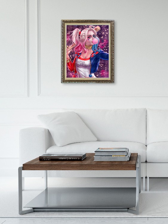 Алмазная вышивка «Харли Квинн» — картинка 9