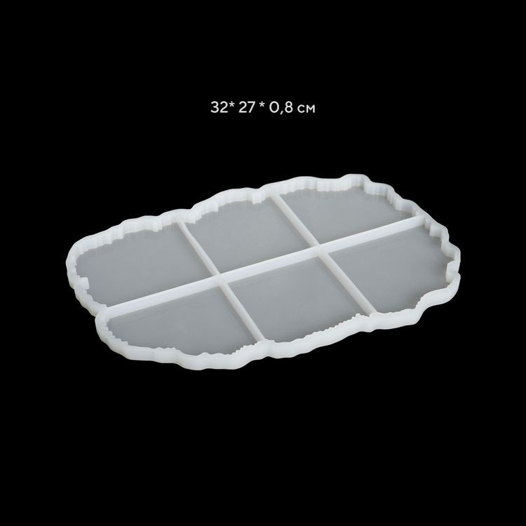 Набор силиконовых молдов подстаканники «Geode», сборный (6 частей), Artline — картинка 2