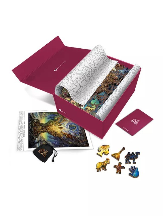 Деревянные пазлы DAVICI «Дерево жизни. Миллениум (Millenium tree)» — картинка 15