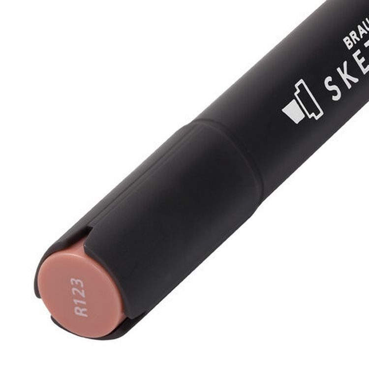 Маркер для скетчинга двусторонний 1 мм - 6 мм BRAUBERG ART CLASSIC, цвет: бледно-лиловый — картинка 6