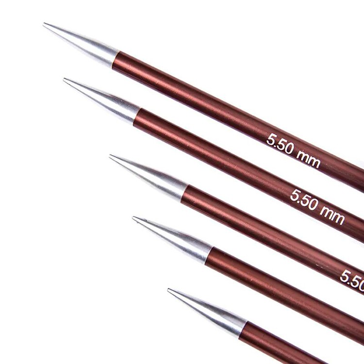 Спицы носочные 5,50 мм, 15 см, Zing, KnitPro — картинка 4