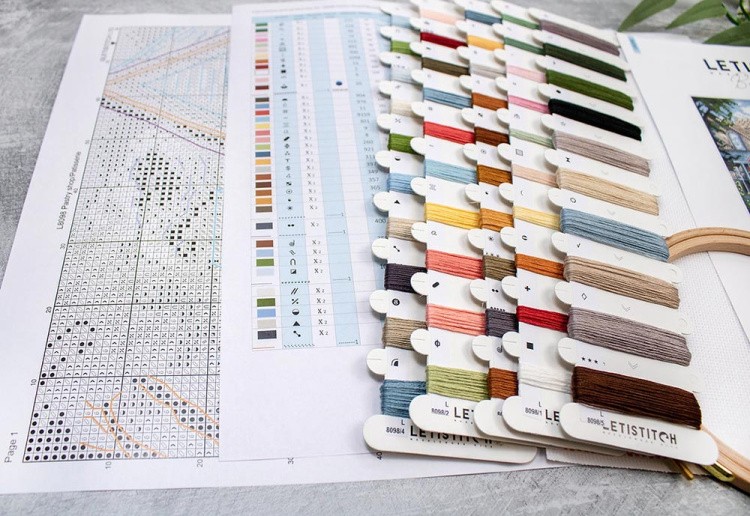 Набор для вышивания «Pastry shop (Кондитерская)» — картинка 3